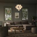 Colt 2-Piece Sectional - Savoy Coffee | RAF