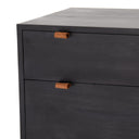 Trey Modular Filing Cabinet - Black Wash Poplar