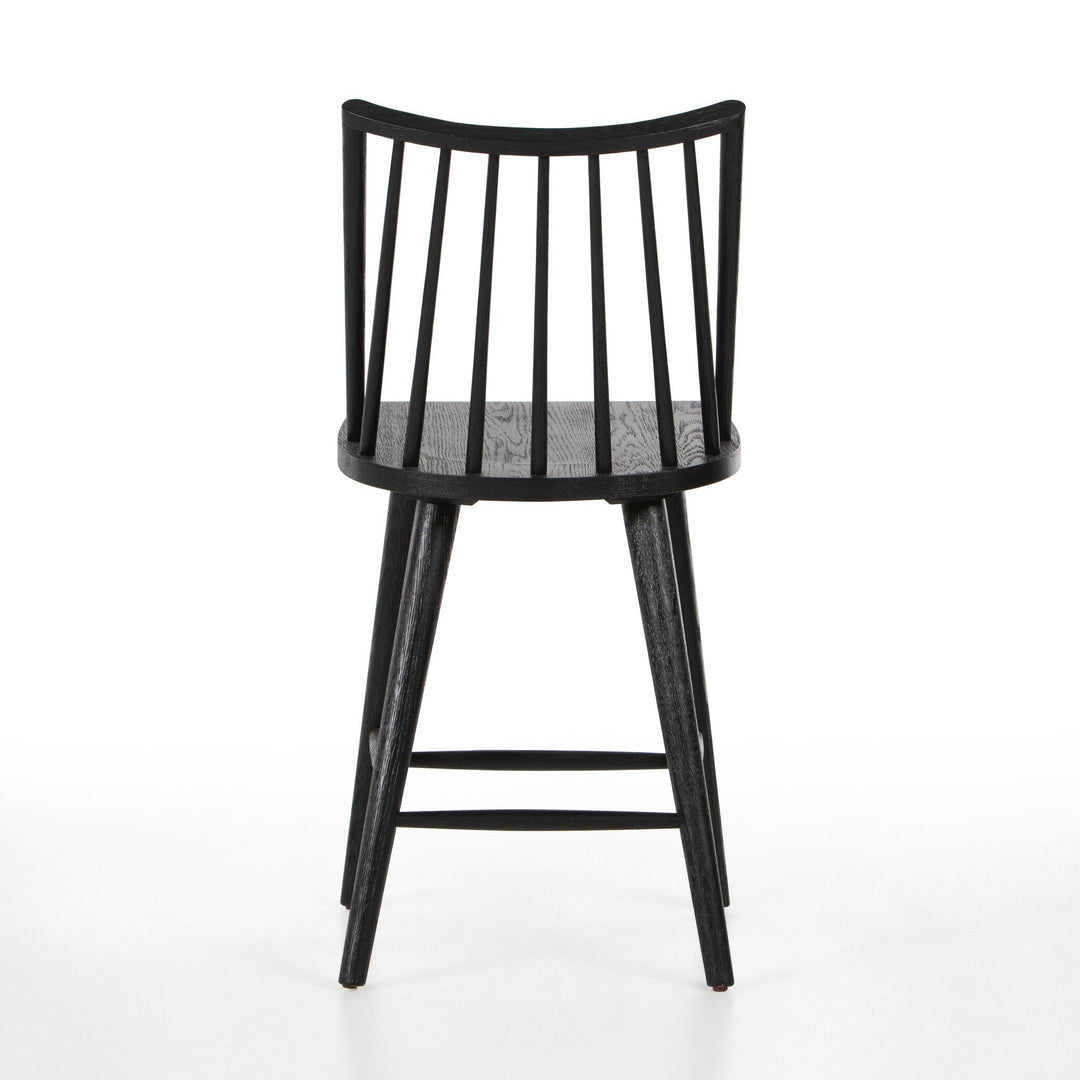 Lewis Windsor Counter Stool - Black Oak