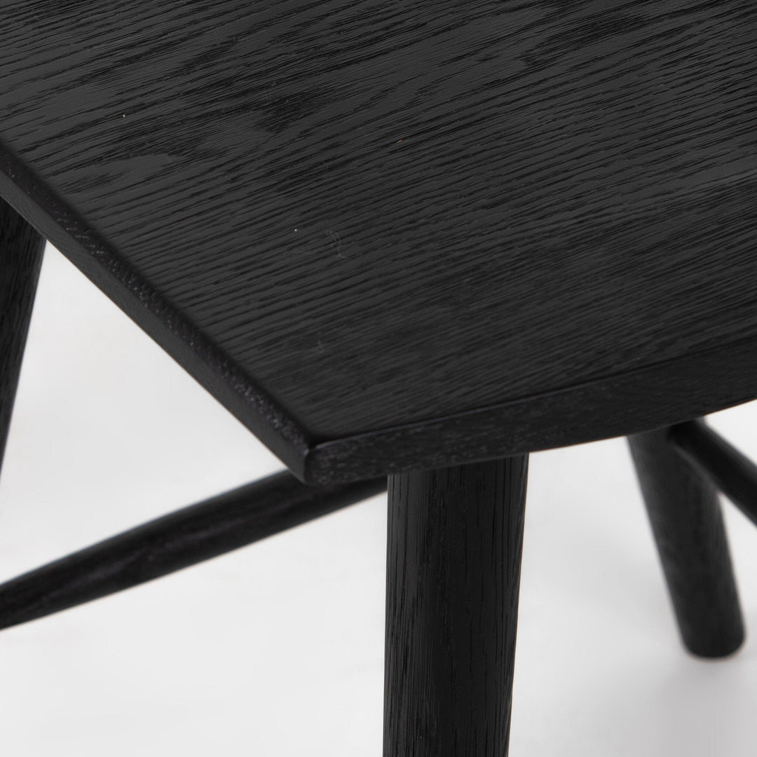 Lewis Windsor Counter Stool - Black Oak