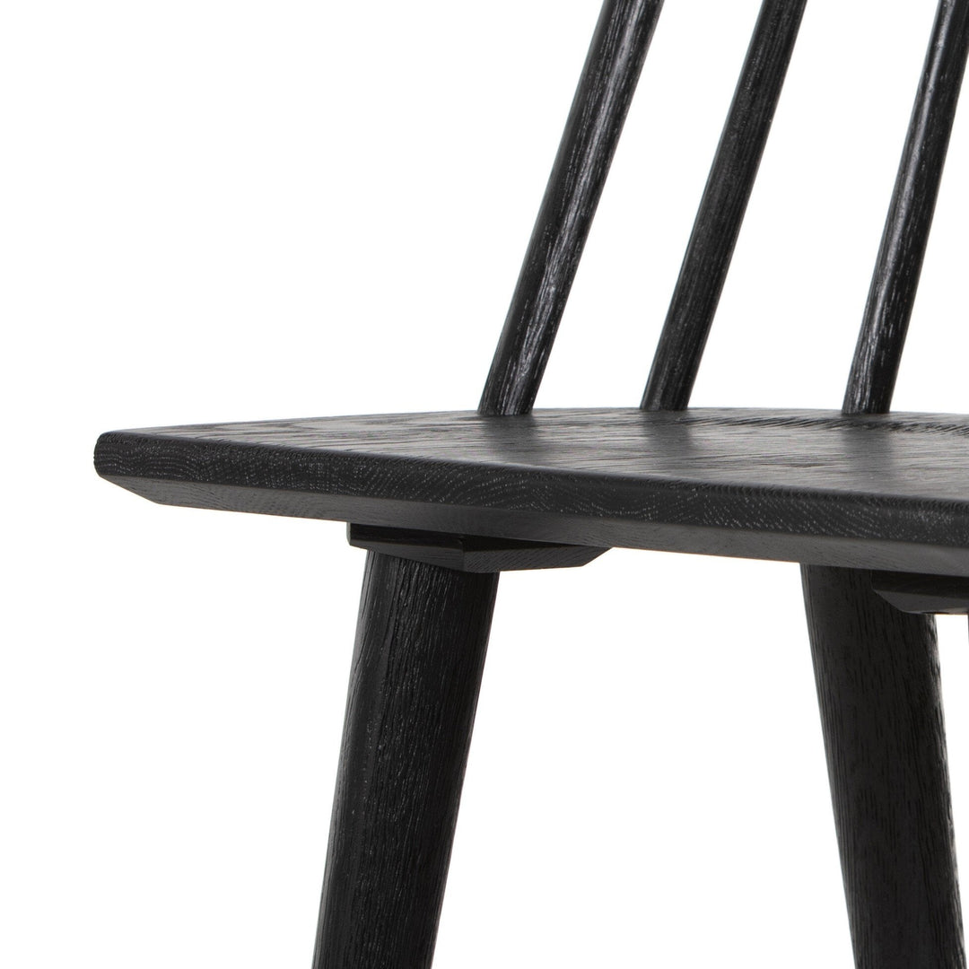 Lewis Windsor Counter Stool - Black Oak
