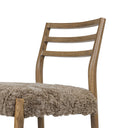 Glenmore Dining Chair - Taupe Shearling