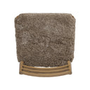 Glenmore Dining Chair - Taupe Shearling