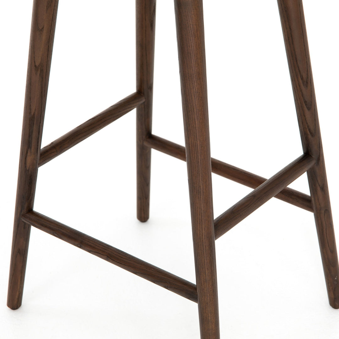 Union Bar Stool - Distressed Black