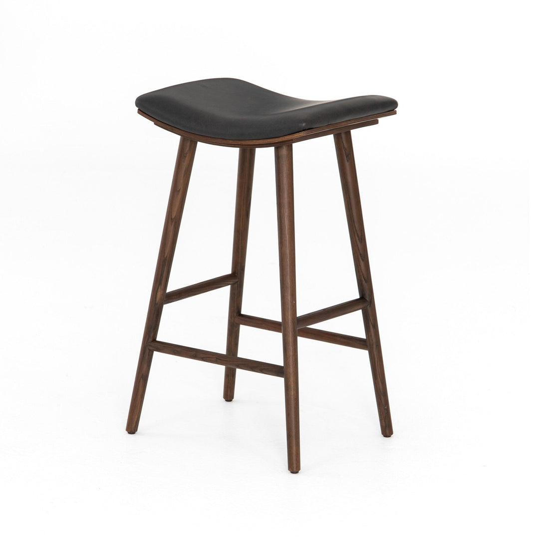 Union Bar Stool - Distressed Black