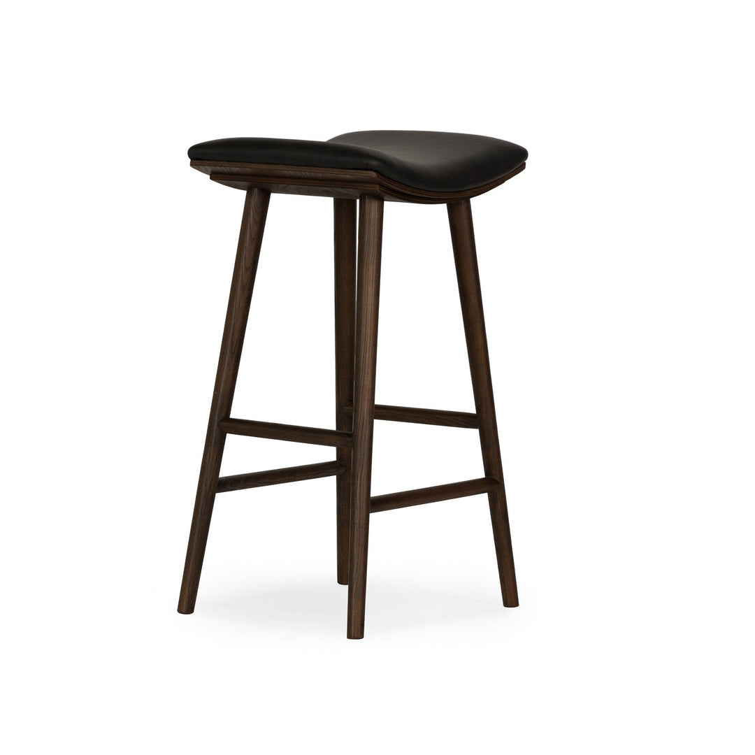 Union Bar Stool - Distressed Black