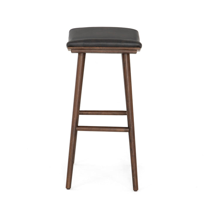 Union Bar Stool - Distressed Black