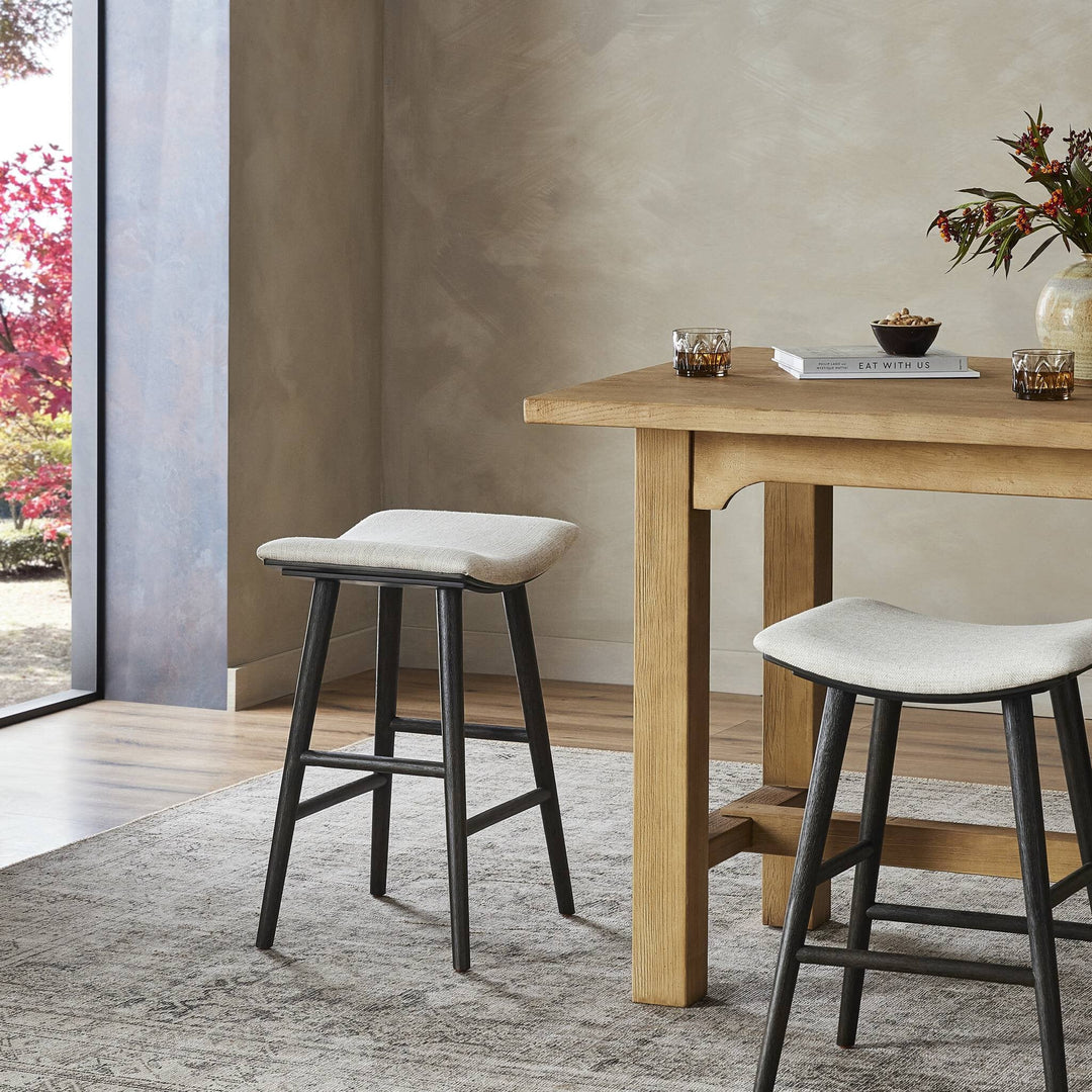 Union Counter Stool - Essence Natural | Light Carbon Parawood