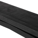 Matthes Console Table - 79" - Aged Black Pine