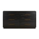 Suki 6 Drawer Dresser - Burnished Black