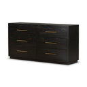 Suki 6 Drawer Dresser - Burnished Black