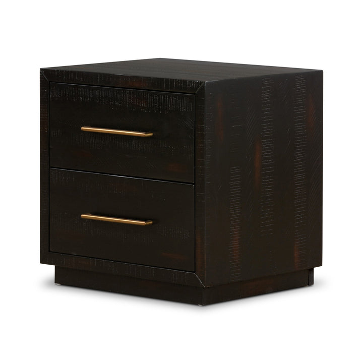 Suki Nightstand | Burnished Black - AS IS