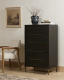 Wyeth 5 Drawer Dresser - Dark Carbon