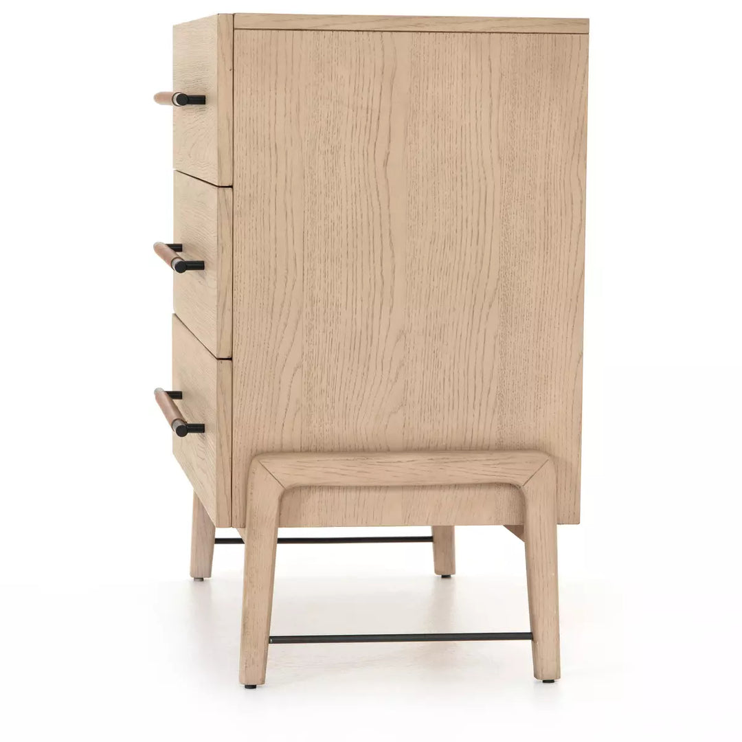 Lilydale Nightstand | 3 Drawer | Chaps Sand