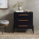 Rosedale 3 Drawer Dresser - Ebony Oak Veneer