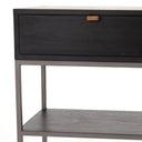 Trey Nightstand - Black Wash Poplar