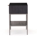Trey Nightstand - Black Wash Poplar