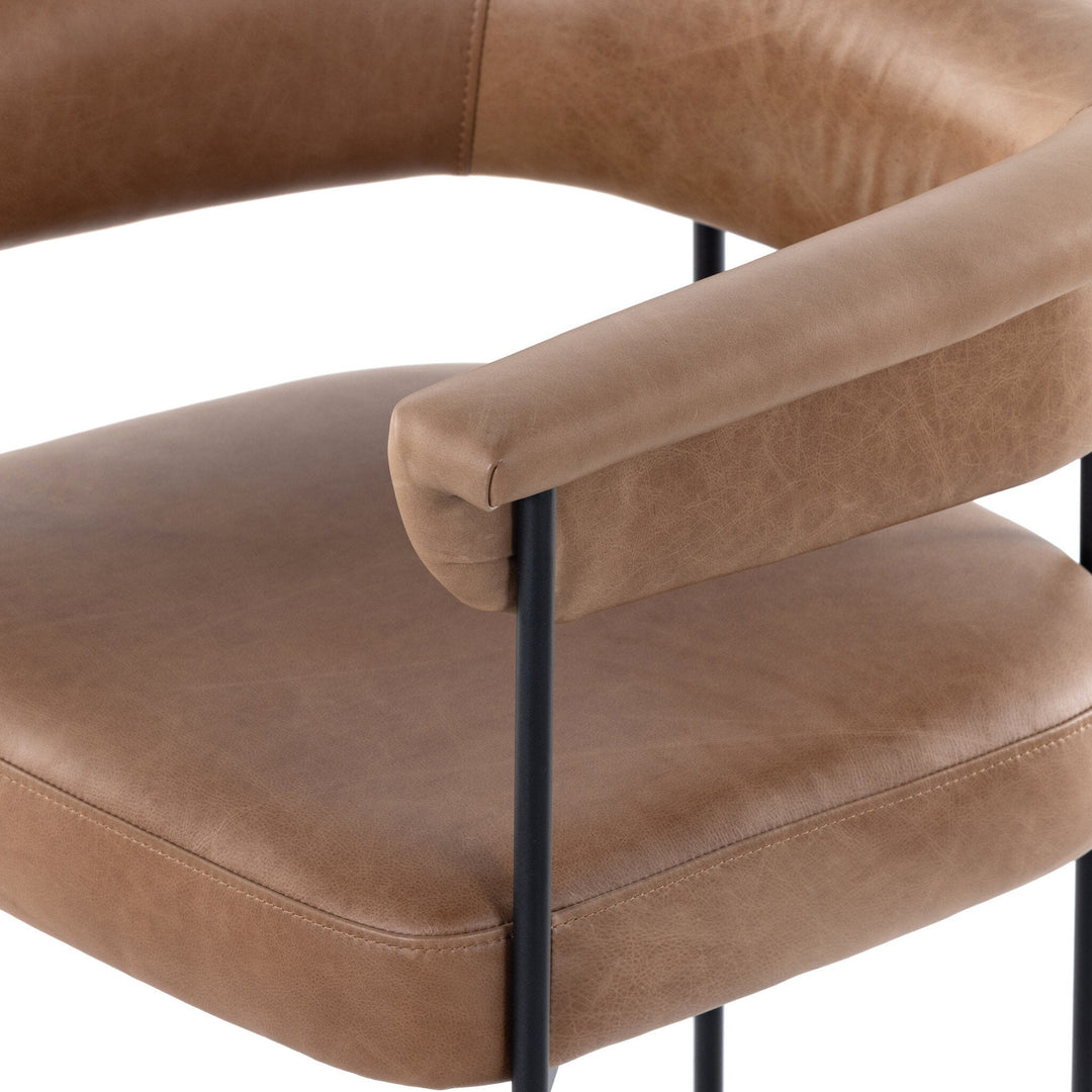 Carrie Counter Stool - Chaps Saddle