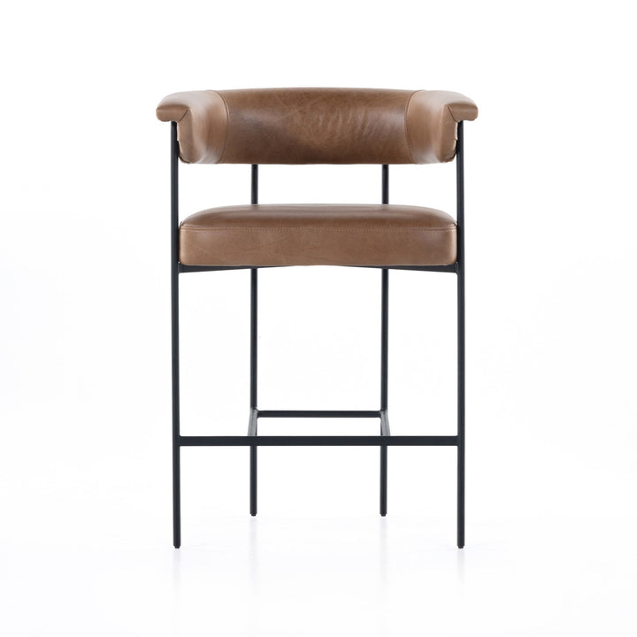 Carrie Counter Stool - Chaps Saddle
