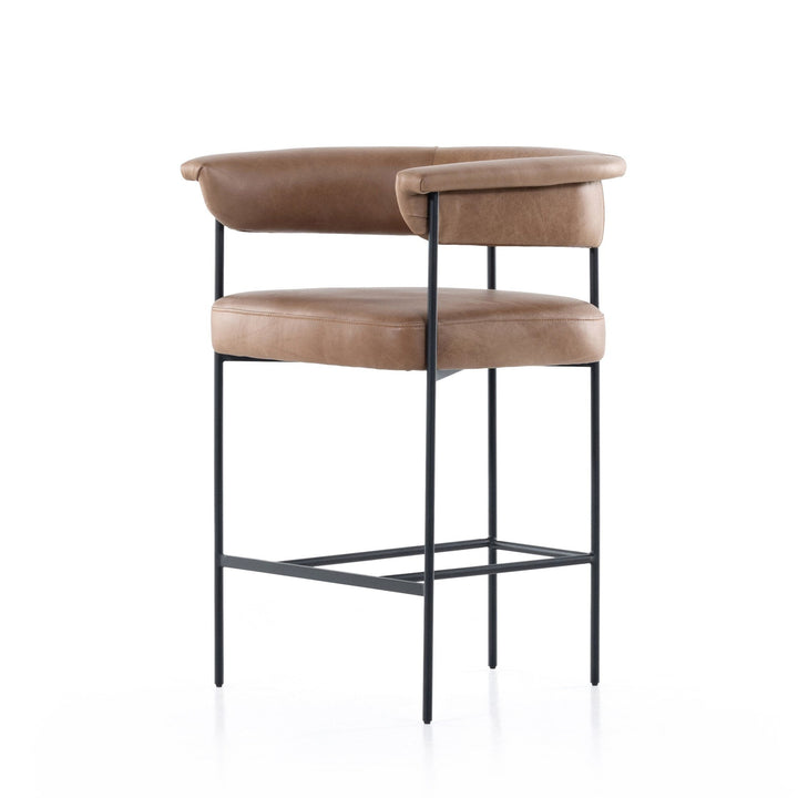Carrie Counter Stool - Chaps Saddle