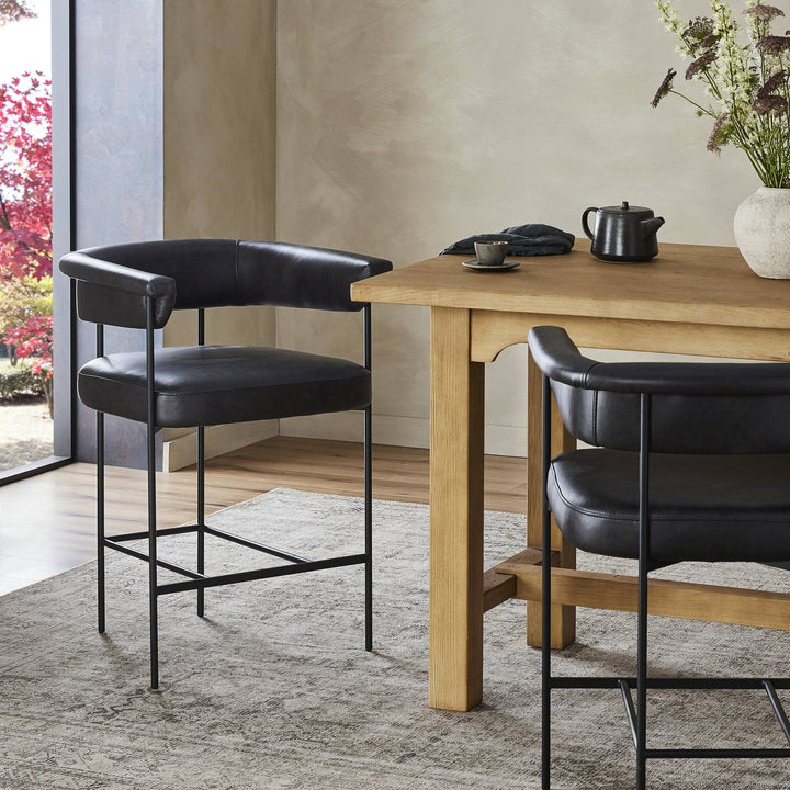 Carrie Bar Stool - Sonoma Black