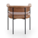Carrie Dining Chair - Chaps Saddle