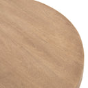 Mesa Round Coffee Table - Light Brushed Parawood | 38"