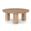 Mesa Round Coffee Table - Light Brushed Parawood | 38"