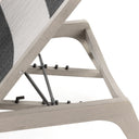 Julian Outdoor Chaise - Dark Grey Rope