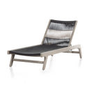 Julian Outdoor Chaise - Dark Grey Rope