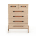 Rosedale 6 Drawer Tall Dresser - Yucca Oak Veneer