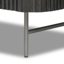 Fletcher Nightstand - Distressed Black