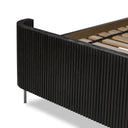 Fletcher Bed - Distressed Black | Queen
