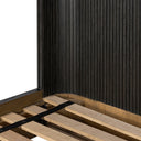Fletcher Bed - Distressed Black | Queen