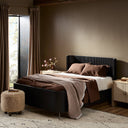Fletcher Bed - Distressed Black | Queen
