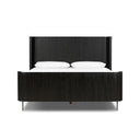 Fletcher Bed - Distressed Black | Queen
