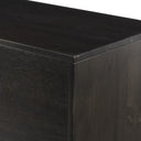 Reza Media Console - Worn Black Parawood