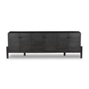 Reza Media Console - Worn Black Parawood