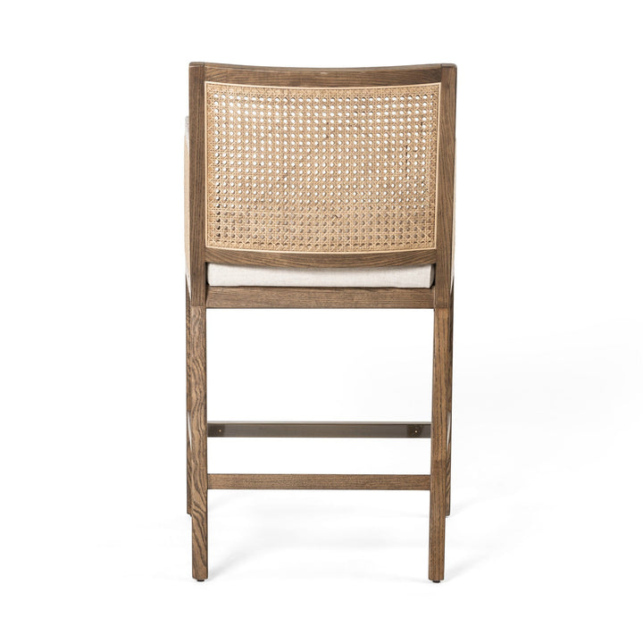 Antonia Cane Counter Stool - Savile Flax