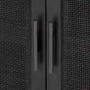 Caprice Bar Cabinet - Black Wash Mango