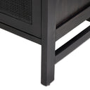 Caprice Bar Cabinet - Black Wash Mango