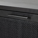 Caprice Bar Cabinet - Black Wash Mango