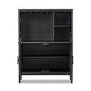 Caprice Bar Cabinet - Black Wash Mango