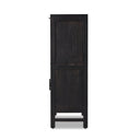 Caprice Bar Cabinet - Black Wash Mango