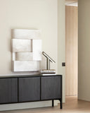 Pi Sideboard | Varnished Teak | Dark Brown | 4 Doors