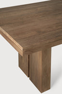 Double Extendable Dining Table | Teak | Rectangular