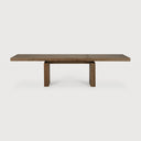 Double Extendable Dining Table | Teak | Rectangular