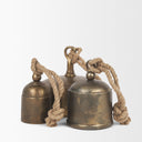 Quincy Gold Metal Decorative Bell | Medium | Overstock