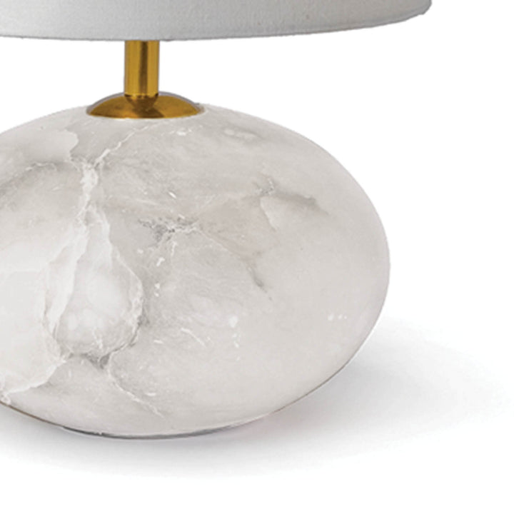 Alabaster | Mini Orb Lamp