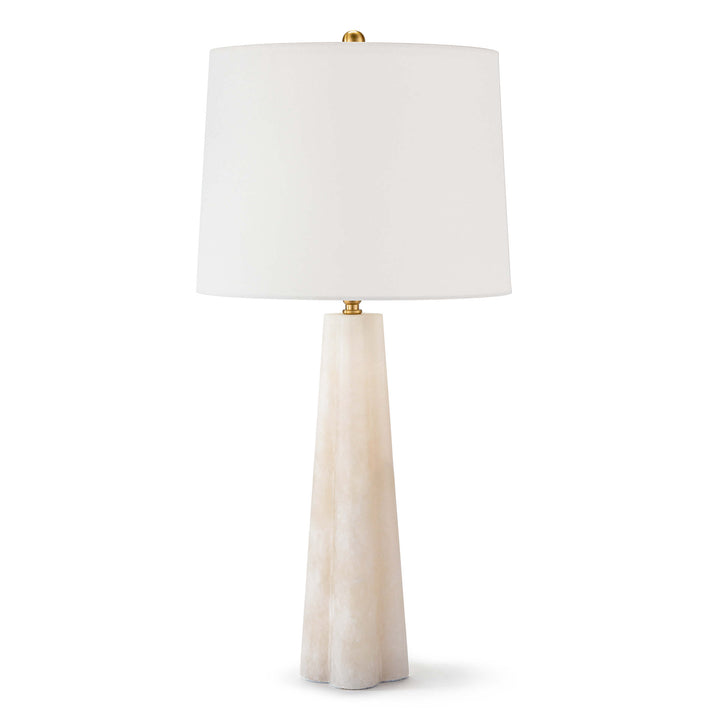 Quatrefoil Alabaster | Table Lamp | Small